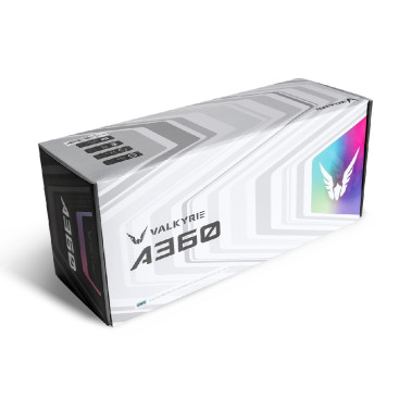 Valkyrie A360 ARGB, LGA1700/1200/115X/AM5/AM4, White