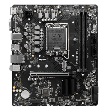 MSI PRO H610M-E H610, LGA1700