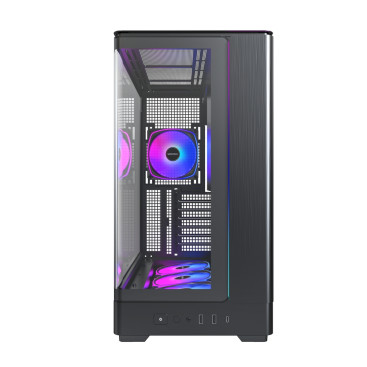 Montech KING 45 PRO, ATX, 4x120mm ARGB, Black, KING 45 PRO (B)