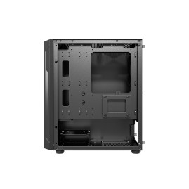 Powercase Mistral Micro Z2B SI, mATX, 2x120mm, Black, CMIMZB-F2SI