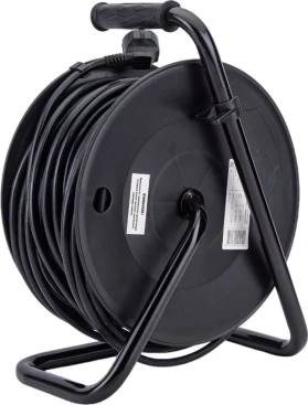 Удлинитель силовой IEK УК50 (WKP20-16-04-50-G) 3x1.5кв.мм 4розет. 50м ПВС 16A катушка