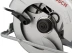 Циркулярная пила (дисковая) Bosch GKS 600 1200Вт (ручная) D диска.:165мм (06016A9020)