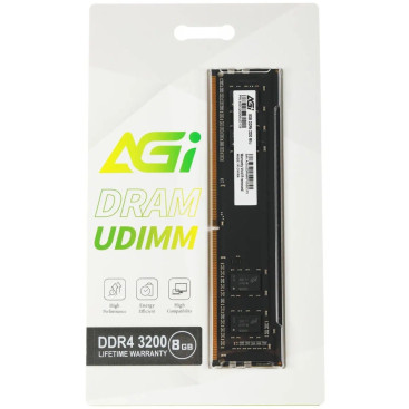 AGI 8GB DDR4 3200MHz без радиатора AGI320008UD138-ST, OEM