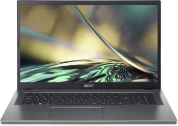 Ноутбук Acer Aspire 3 A317-55P-C3XL N-series N100 8Gb SSD512Gb Intel UHD Graphics 17.3" IPS FHD (1920x1080) без ОС silver WiFi BT Cam (NX.KDKCD.00J)