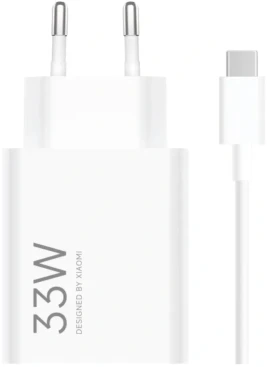 Сетевое зар./устр. Xiaomi BHR9956EU 33W 3A (PD) USB универсальное белый