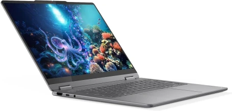 Ноутбук Lenovo Yoga 7 14ILL10 Core Ultra 7 256V 16Gb SSD1Tb Intel Arc 140V 14" OLED Touch WUXGA (1920x1200) без ОС grey WiFi BT Cam (83JQ003FRK)