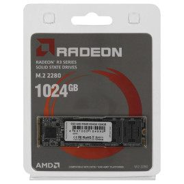 AMD Radeon R3 1TB M.2 2280 SATA 6Gb/s R3MS1024G8