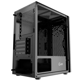 Powercase Mistral Micro Z3B Mesh LED, mATX, 3x120mm, Black, CMIMZB-L3