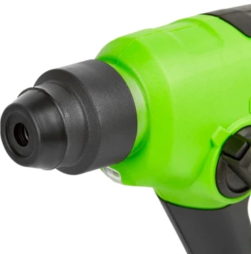 Перфоратор Greenworks GD24SDS1 патрон:SDS-plus уд.:1.2Дж аккум. (кейс в комплекте)