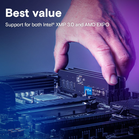 Crucial 16GB DDR5 4800 CL40 UDIMM CB16GU4800