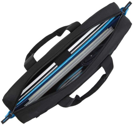 Сумка для ноутбука 16" Riva 8057 черный полиэстер (8057 BLACK)