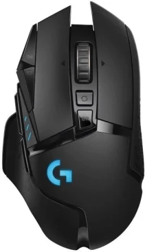 Logitech G502 Lightspeed, беспроводная, 25600dpi, черный