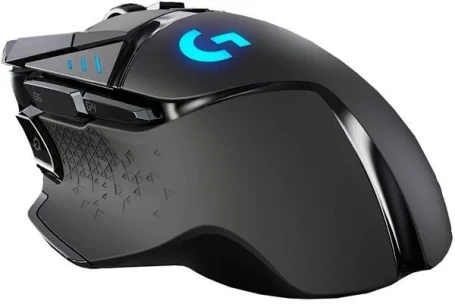 Logitech G502 Lightspeed, беспроводная, 25600dpi, черный