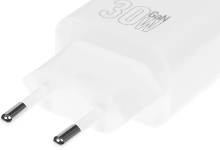 Сетевое зар./устр. Hoco N63 Gentle 30W 3A (PD+QC) USB Type-C универсальное белый