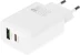 Сетевое зар./устр. Hoco N63 Gentle 30W 3A (PD+QC) USB Type-C универсальное белый