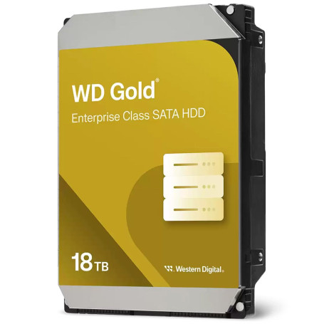WD Gold 3.5" 18TB SATA 6Gb/s 7200rpm 512MB (WD181KRYZ)