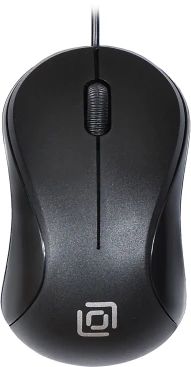 Оклик 115S, проводная, 1200dpi, черный