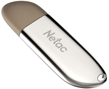 USB Flash 32 ГБ Netac U352 USB 3.2, серебристый