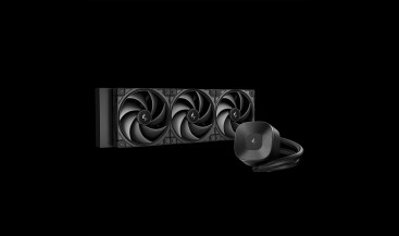 DEEPCOOL LE360 V2 ZERO DARK, LGA1851/1700/1200/115X/AM5/AM4, Black