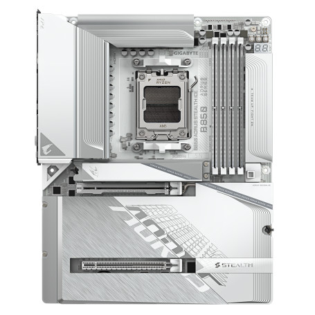 Gigabyte B850 AORUS STEALTH ICE socket AM5