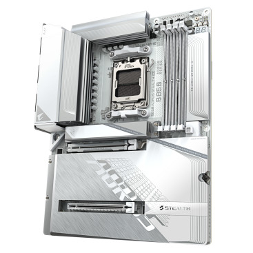 Gigabyte B850 AORUS STEALTH ICE socket AM5