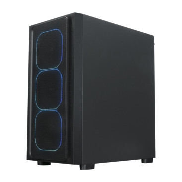 XASTRA A411M 4ARGB-FG, mATX, 4x120mm ARGB, Black, A411M-4FG12A