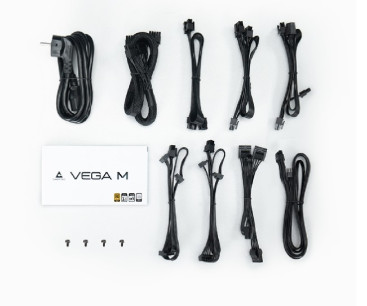 Chieftec Vega M PPG-850-C, ATX 3.1, 850W, 80 PLUS Gold, PCIe 5.1, Black, PPG-850-C