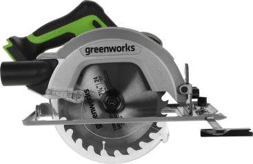 Циркулярная пила (дисковая) Greenworks GD24CS (ручная) D диска.:185мм (1500907)