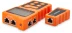 Тестер кабельный Lanmaster LAN-TST-WRM-400-POE оранжевый/черный