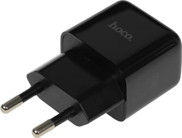 Сетевое зар./устр. Hoco N32 Glory Black 30W 3A+2A+1.5A (PD+QC+AFC) USB Type-C универсальное черный