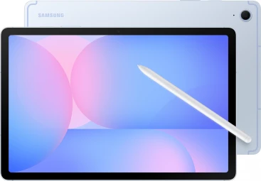 Планшет Samsung Galaxy Tab S10 FE SM-X520 1580 (2.9) 8C RAM12Gb ROM256Gb 10.9" TFT 2304x1440 Android 15 голубой 13Mpix 12Mpix BT WiFi microSD 1Tb 8000mAh