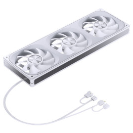 Вентилятор JONSBO ZA-360W (3 in 1) 362х123х28мм (16шт/кор, PWM, ARGB LED, 700-2400об/мин, белый) Retail