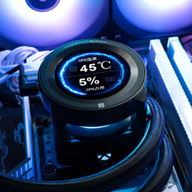 Thermalright Core Vision 360 ARGB, LGA1700/1200/115X/AM5/AM4, Black