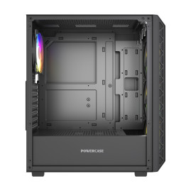 Powercase Mistral S4B ARGB, ATX, 4x120mm ARGB, Black, CMSB-A4