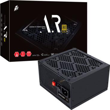 1STPLAYER AR 750W, ATX 2.4, 80 PLUS Gold, Black, PS-750AR