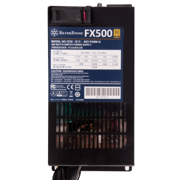 Silverstone SST-FX500-G, 500W, 80 PLUS Gold, SST-FX500-G, черный