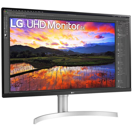 31.5" LG 4K 32UN650K-W, белый