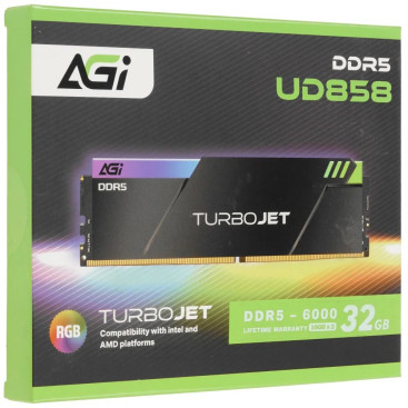 AGI Turbojet RGB 32GB DDR5 6000MHz AGI6APC16UD858-DC