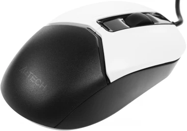 A4Tech Fstyler FM12S Panda, проводная, 1200dpi, белый/черный