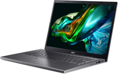 Ноутбук Acer Aspire 5 A514-56M-770K Core i7 1355U 16Gb SSD512Gb Intel Iris Xe graphics 14" IPS WUXGA (1920x1200) без ОС grey WiFi BT Cam (NX.KH6CD.008)
