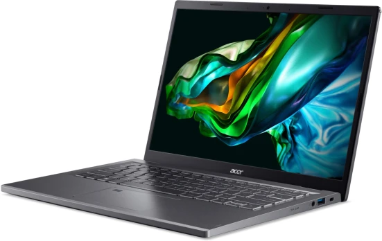 Ноутбук Acer Aspire 5 A514-56M-770K Core i7 1355U 16Gb SSD512Gb Intel Iris Xe graphics 14" IPS WUXGA (1920x1200) без ОС grey WiFi BT Cam (NX.KH6CD.008)