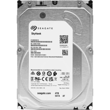 Seagate Skyhawk 4KN 3.5" 4TB SATA 6Gb/s 5400rpm 256MB ST4000VX015