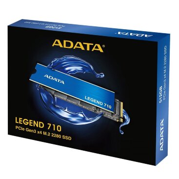 ADATA Legend 710 256GB M.2 2280 PCIe Gen3x4 2100/1000 ALEG-710-256GCS