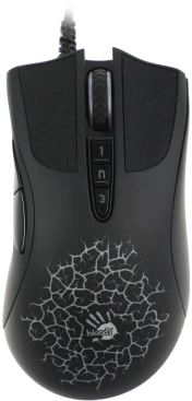 A4Tech Bloody A90, проводная, 6200dpi, черный