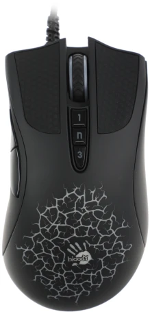A4Tech Bloody A90, проводная, 6200dpi, черный