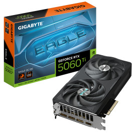 Gigabyte NVIDIA GeForce RTX 5060 Ti EAGLE OC 16GB GDDR7 128bit 3xDP HDMI 2FAN (GV-N506TEAGLE OC-16GD)