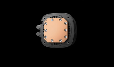 DEEPCOOL LE240 V2 ZERO DARK, LGA1851/1700/1200/115X/AM5/AM4, Black