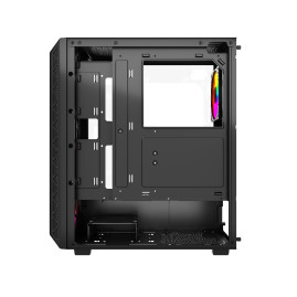 Powercase Mistral S4B, ATX, 4x120mm FRGB, Black, CMSB-L4