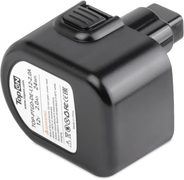 Батарея аккумуляторная TopON TOP-PTGD-DE-L12-2.0A 12.0В 2.0Ач Li-Ion