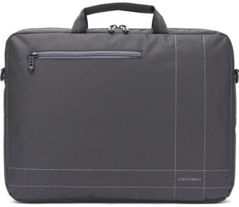 Сумка для ноутбука 15.6" Continent CC-201 GA серый нейлон/полиэстер